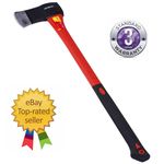 64oz 1.8KG 4LB FIBREGLASS FELLING AXE HATCHET WOOD LOG SPLITER CHOPPER XL LARGE