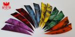 Gateway Archery Feathers - Camo - 3" RW Shield - x 12 (1 dozen)