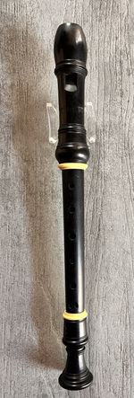 MOECK ROTTENBURGH EBONY 529 soprano Recorder with Case - No. 529