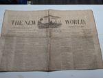 1839 The New World Newspaper Rufus Griswold Editor - Edgar Poe Rival