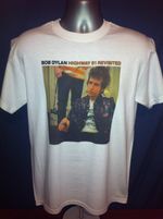 Bob Dylan T-shirt HIGHWAY 61 REVISITED bruce springsteen leonard cohen beatles W