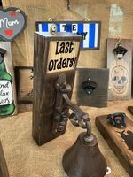 Pub accessory, bar bell,home bar,  last orders bell, pub bell, pub decor, bar
