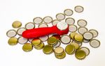 Knock on Crown Bottle Capper + 200 Bottle Caps Home Brew Free Fast Delivery