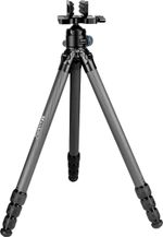 Manbily WZ-324 Carbon Fiber Shooting Tripod with Clamp Saddle Ball Head Set UK