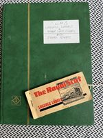 London midland scottish LMS railway luggage labels - including Royal Scott