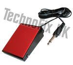 Metal PTT Tx/Rx transmit foot-switch for desk/boom microphone/headset e.g. Heil