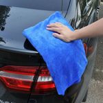 30x60cm Microfiber Car Drying Towel Thick Absorbent Wash Cleaning Polishing Clot
