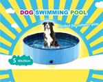 Childrens Swimming pool - Dog Kids 160cm x 30cm Small + Large Folding