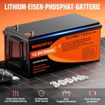 12V 300AH Lithium LiFePO4 Battery 10000+ Deep Cycle Solar RV Off-grid 200A BMS