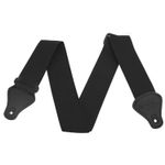Acoustic and Electric Nylon Guitar Strap - Black