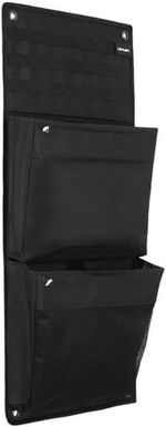 Hiplok Organizer - Black. Bike Helmet, Tool, Clothes & Gear Storage. 2 Pockets