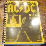 AC/DC Let There Be Light #1 HS 1993 Signed Malcolm Young + GRAD COA