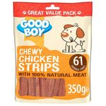Good Boy Chicken Strips 100g or 350g Natural Low Fat Dog Treats