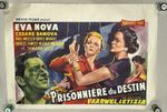 Vintage Movie Poster Original Prisonniere Du Destine AKA Incatenata dal destino