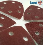 90mm Sanding Pads / Triangular Sanding Sheets | 40 60 80 100 120 Grit  (10PC)