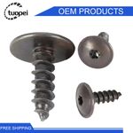 10X FOR VW AUDI ENGINE COVER UNDERTRAY SPLASHGUARD WHEEL ARCH SCREW N90775001