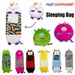 Sleeping Bag Happy Napping Napper Kid FUNNY Pillow Warm Camping Unicorn Gift2026