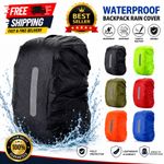 Waterproof Backpack Rain Cover Reflective Safety Outdoor Rucksack Bag Protector