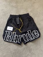 Rhude logo Print Swim Shorts