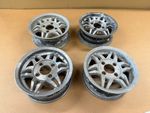 Ford Anglia 105E Alloy Wheels, 13" x 5", set of 4, Cortina MK1 etc.