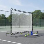 Tennis Rebound Net Durable Mesh Tennis Wall Trainer Tennis Practice Tool for