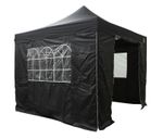 All Seasons Gazebos 2.5mx2.5m Heavy Duty Waterproof Pop up Gazebo 4 Side Walls