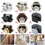 5-20x Push Button Catch Latch Lock Caravan Campervan Door Drawer Cabinet Lock UK