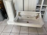 Vintage Twyford Sink with Lefroy Brooks Taps 1944