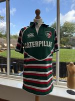 Leicester Tigers 2014/15 Rugby Shirt Kids Large Canterbury Long Sleeve