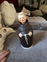 GOEBEL Friar Tuck Decanter and shot cups 10” tall