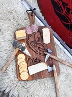 Viking Cheese Axe Set (3 Axes) With Leather Bag. Norse knives Father’s Day 