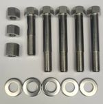 Norton Commando Stainless Steel Cylinder Head Bolts Set, 3/8 BSCY CEI bolts