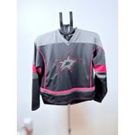 Reebok Dallas Stars Tyler Seguin 91 Youth Jersey L/G 14 Black Pink NHL Hockey