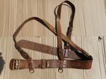 Original Sam Browne Belt & Straps 1900 patt. Mk.I  late Boer War - WWI Great War