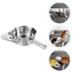 Reusable Stainless Steel Scoop for French Fries and Fried Chicken
