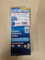 Clear Blue Triple Check & Date Ultra Early&weeks Inhalator 3 Tests 12/27