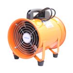 Portable Industrial Ventilator Axial Blower Workshop Extractor Fan 16" 400mm