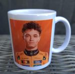 Lando Norris, 11oz ceramic mug brand new in box.
