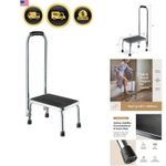 Step Stool with Handle for Adults Step stools with Handle for Elderly for Bed...