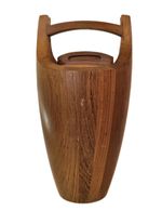 Vintage Dansk Jens Quistgaard IHQ Danish Staved Teak Ice Bucket 15.5"