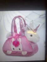 Aurora world Fancy Pals  Peek-a-boo Unicorn in bag. Soft toy BNWT