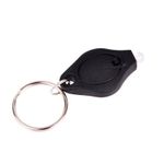 Mini LED Light Keyrings Battery Clip Camping Safety Torch Bright White Small