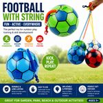 Football With String Kids Toy Ball Outdoor Juggling Inflatable Soccer Training