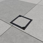 Recessed Rodding Cover Kit 110mm Hide Rodding Eye Patio Black PETG