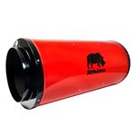 Rhino Ultra Silenced EC Inline Fan 6" 8" 10" 12" Hydroponic Extractor