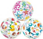 Intex Inflatable Beach Ball 20" Blow Up Pool Swimming Kids Toy Assorted Design