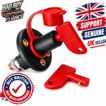 Car Battery Cut Off Kill Switch Master Isolator Heavy Duty 12v 24v 2 Keys