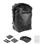 Uimoso Motorcycle Tail Bag Rear Luggage Backpack 30L Capacity Waterproof Cover