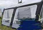 Kampa Rally Air Pro 390 Inflatable Awning With electric Pump & Curtains VGC