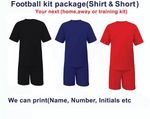 Football Kit Soccer kit Short Sleeve Adult Boys (Shirt & Short)